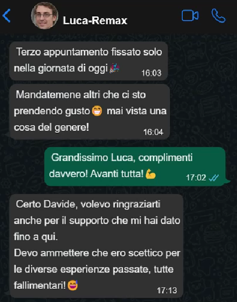 Testimonianza WhatsApp 1